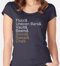 Women's Gymnastics Events Women's Fitted Scoop T-Shirt