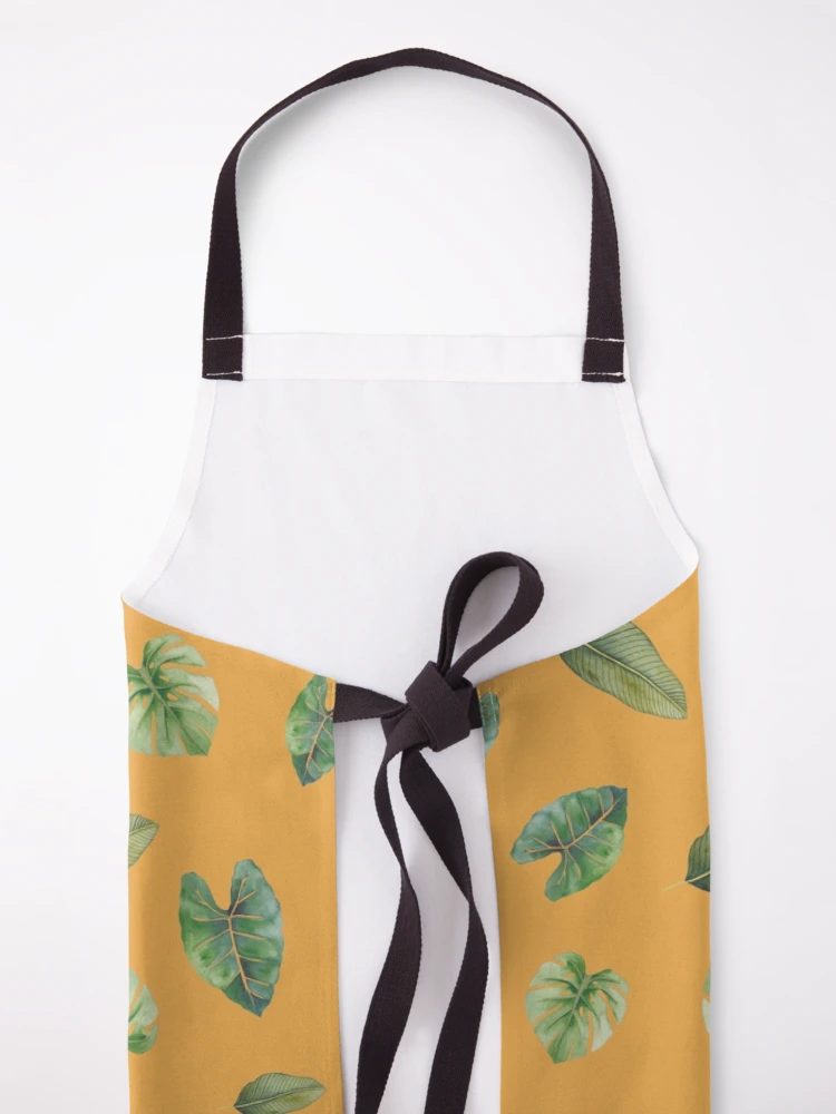 Thumbnail 5 of 6, Apron, Botanical Pattern designed and sold by Isabela Quintes.