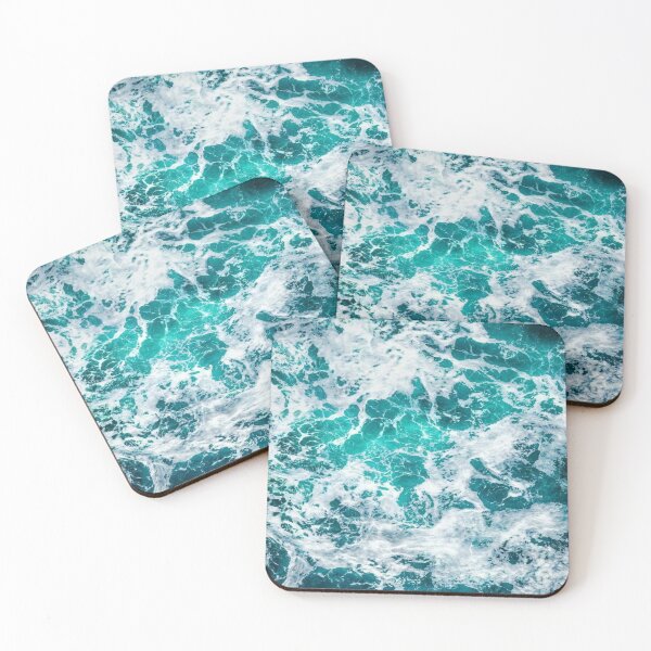 Item preview, Cool blue ocean waves designed and sold by Bodda01.