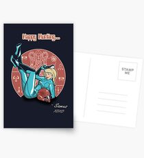 Power-up Pin-up- Metroid Shirt Postcards