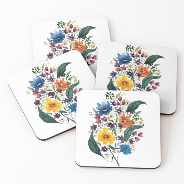 Item preview, Spring Watercolor Florals III designed and sold by Dani Reber.