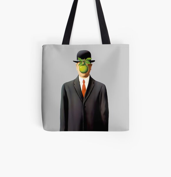 René Magritte Le fils de l'homme Tote bag doublé