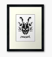 Imaginary Inkblot- Donnie Darko Shirt Framed Print