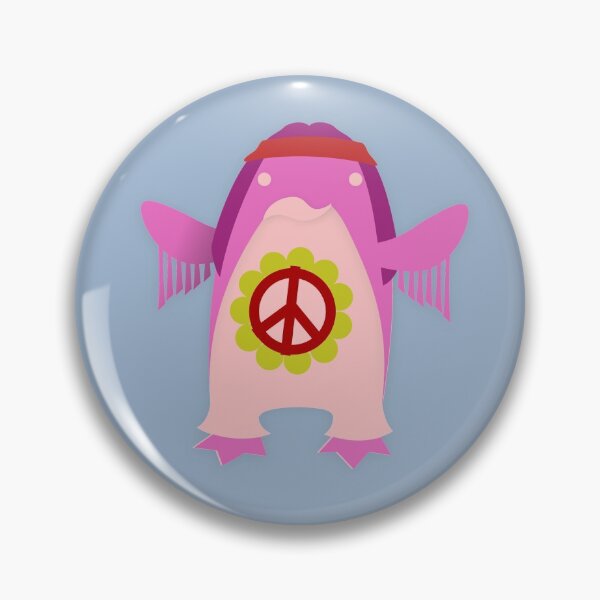 Item preview, Hippie Penguin designed and sold by benzy.