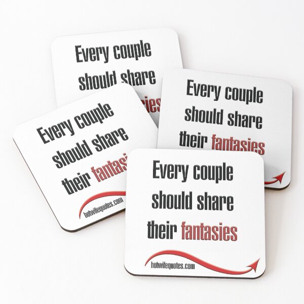Artikelvorschau, Every couple should share their fantasies entworfen und verkauft von hotwifequotes.