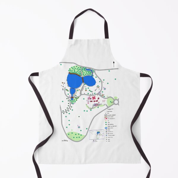 Item preview, Map of McAlpin Reserve in Ringwood North designed and sold by HaniaAnia.