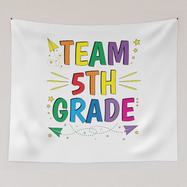 Item preview, Team 5th Grade Fifth First Day of School designed and sold by ZNOVANNA.