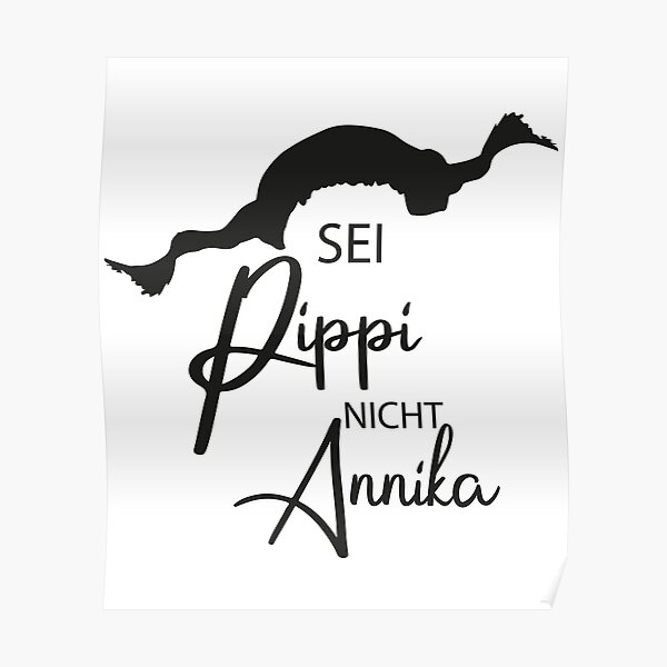 Poster Pippi Langstrumpf Redbubble