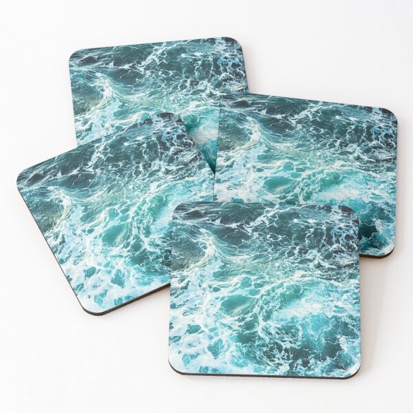 Item preview, Beautiful blue ocean waves designed and sold by Bodda01.