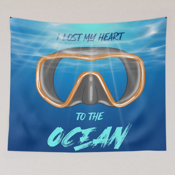 Item preview, FreeDiving - I lost my heart to the ocean designed and sold by cotros.