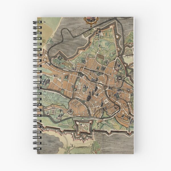 Item preview, Vintage Ghent Belgium Map (1712) designed and sold by BravuraMedia.