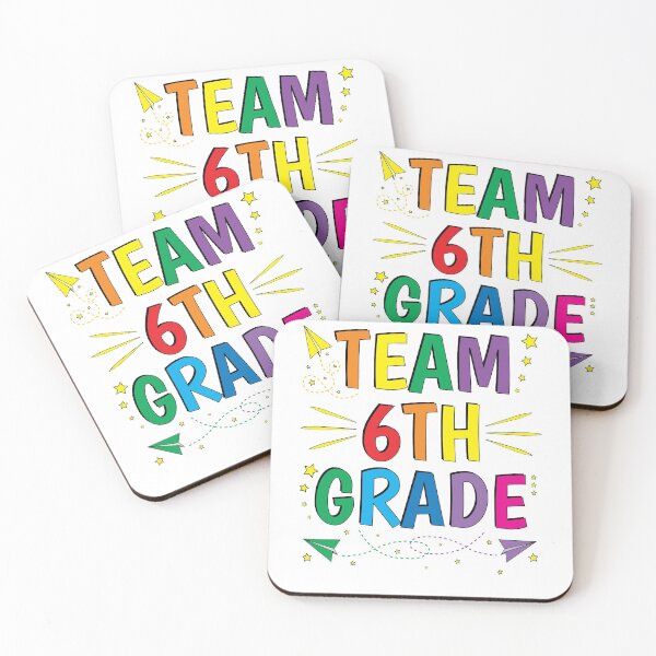 Item preview, Team 6th Grade Sixth First Day of School designed and sold by ZNOVANNA.