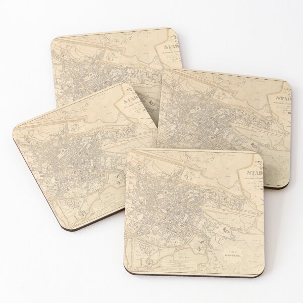 Item preview, Vintage Map of Ghent Belgium (1841) designed and sold by BravuraMedia.