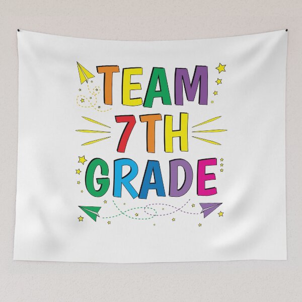 Item preview, Team 7th Grade Seventh First Day of School designed and sold by ZNOVANNA.