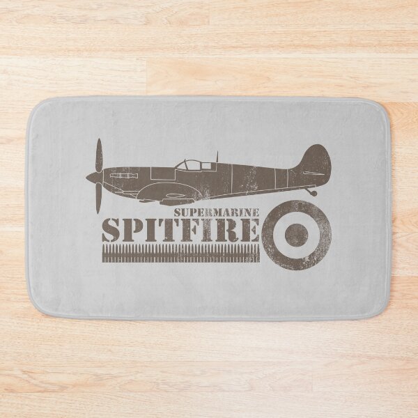 Item preview, RAF Battle of Britain Fighter - Spitfire (distressed) designed and sold by StrongVlad.