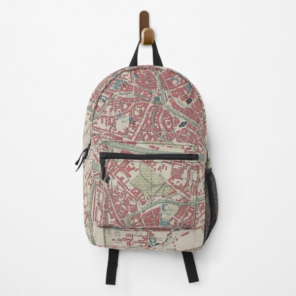Item preview, Vintage Ghent Belgium Map (1878) designed and sold by BravuraMedia.