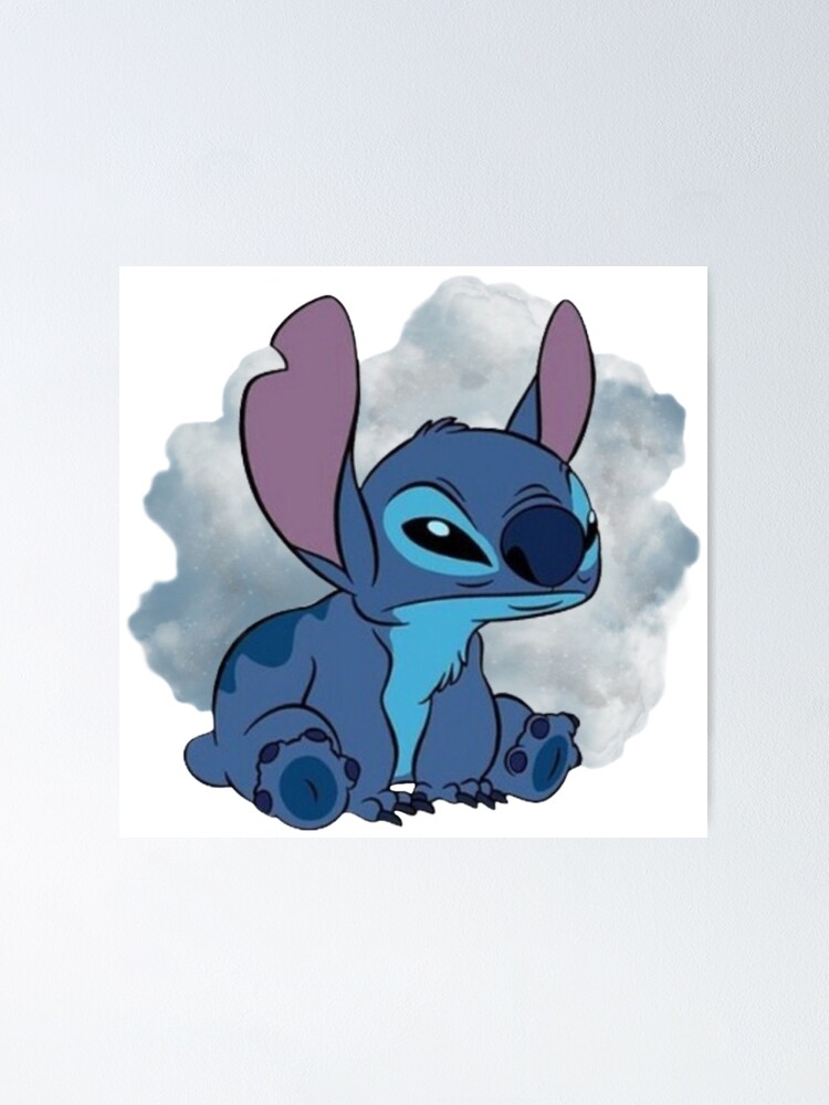 Download Bashful Kawaii Stitch Wallpaper