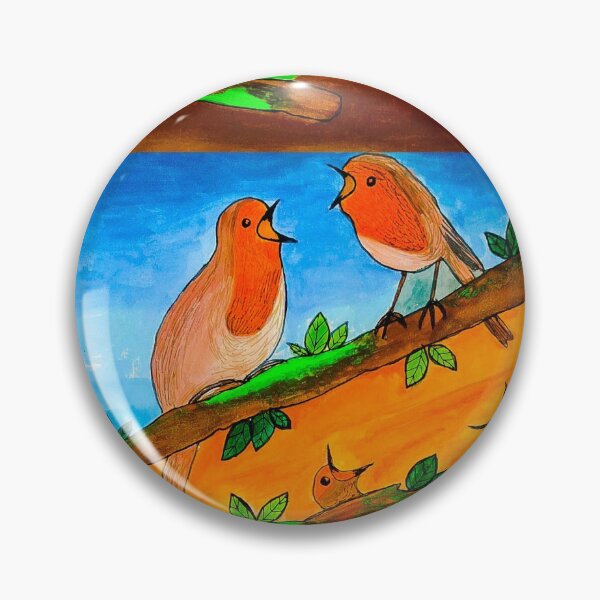 Item preview, Pájaros de verano designed and sold by Awakeningprint.
