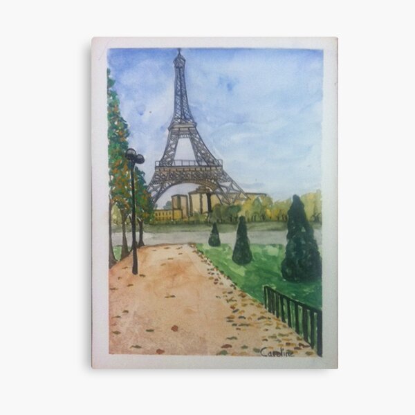 Eiffel Tower, Paris France Canvas Print