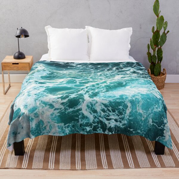 Item preview, Beautiful blue ocean waves designed and sold by Bodda01.
