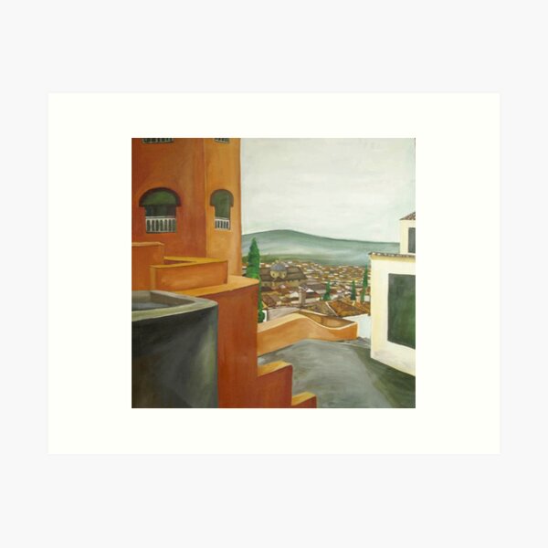 albazin view, Granada, spain Art Print