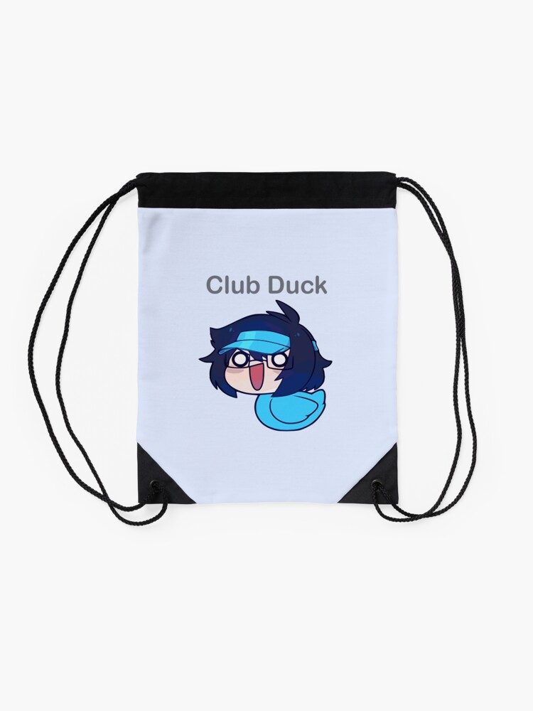 Club Duck- Gacha Club Drawstring Bag for Sale by overflowhidden
