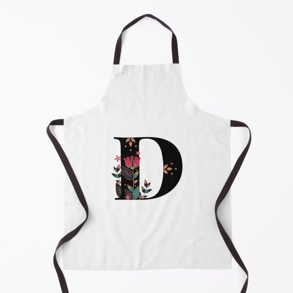 Item preview, D - Floral Initial Letter designed and sold by karspaul.