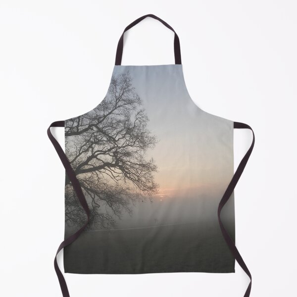 Item preview, Misty Morning Sunrise Bulwell Hall sky scene designed and sold by ThePoodleandCo.