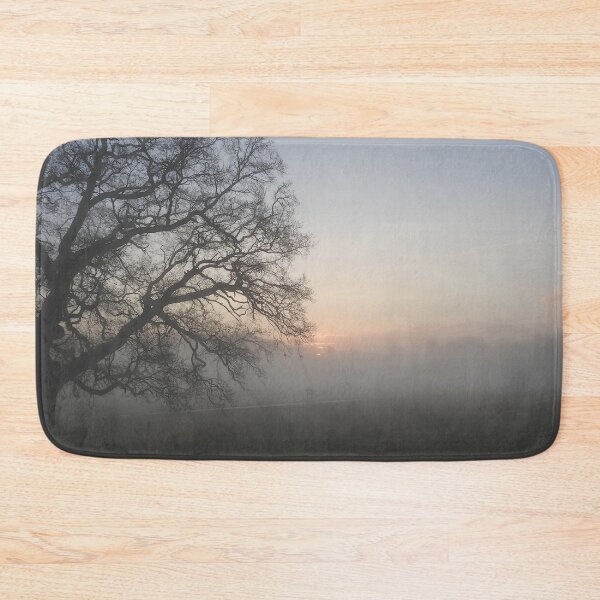 Item preview, Misty Morning Sunrise Bulwell Hall sky scene designed and sold by ThePoodleandCo.