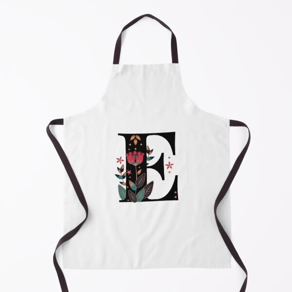 Item preview, E - Floral Initial Letter designed and sold by karspaul.