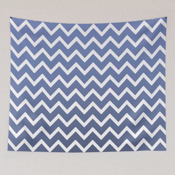 Item preview, blue zigzag  designed and sold by powerpointer.
