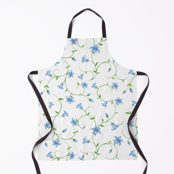 Item preview, Pattern with blue bluebell flowers. designed and sold by Naddya.