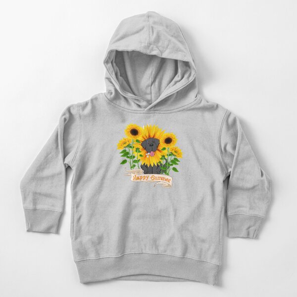 Happy Summer Newfie Toddler Pullover Hoodie