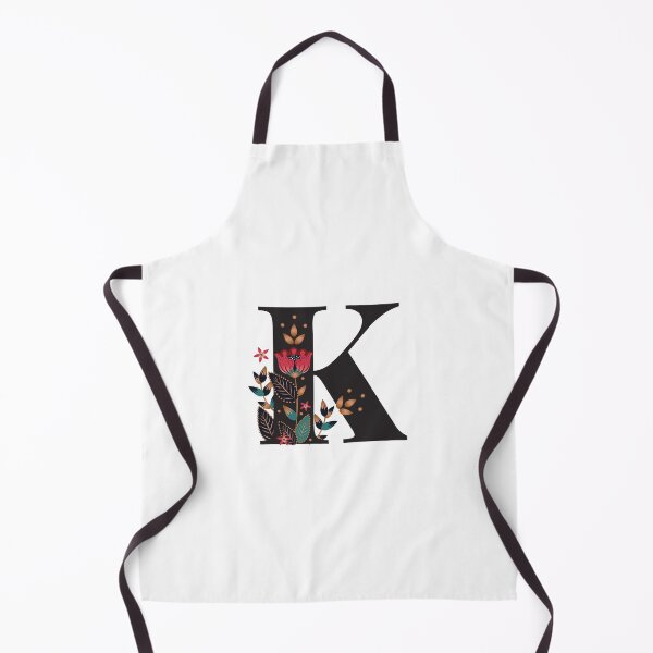 Item preview, K - Floral Initial Letter designed and sold by karspaul.