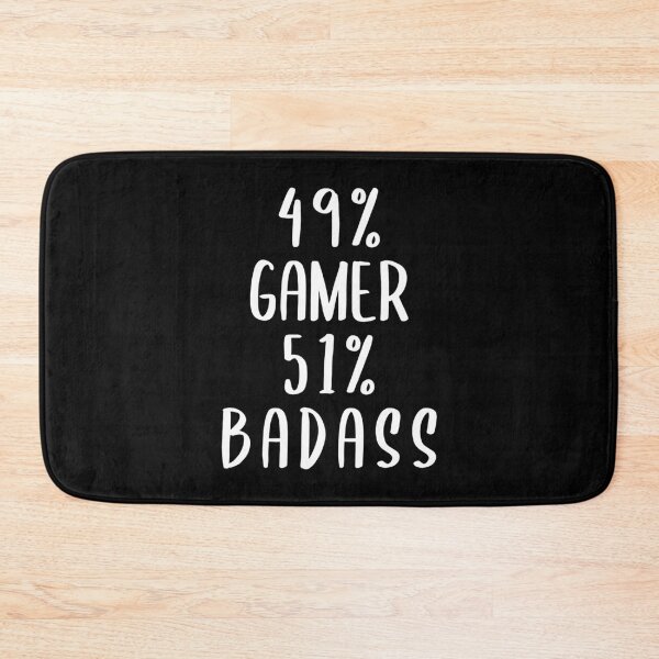 Item preview, 49% Gamer 51% Badass designed and sold by livegood.