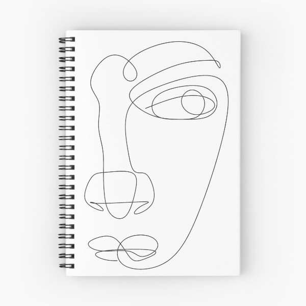 Item preview, Man head line art. designed and sold by OneLinePrint.