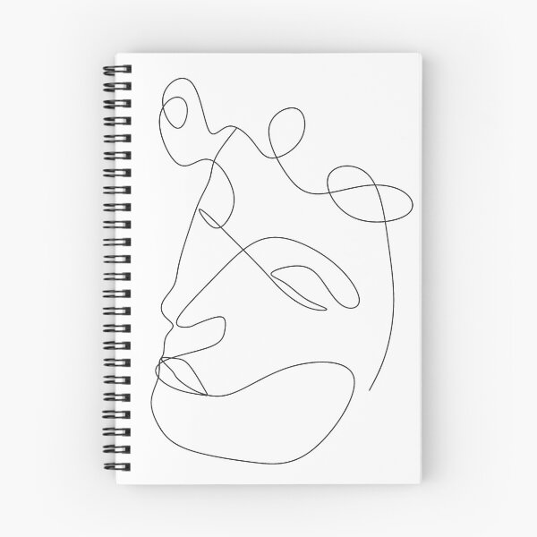 Item preview, One line men illustration designed and sold by OneLinePrint.
