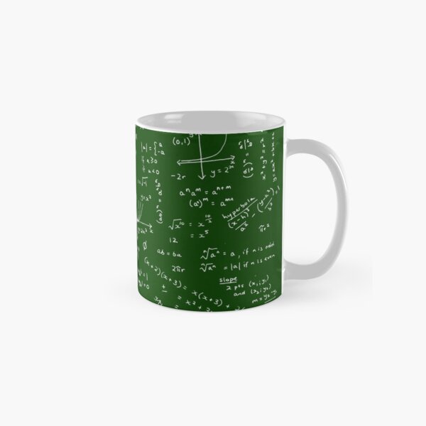 Algebra Math Sheet Classic Mug