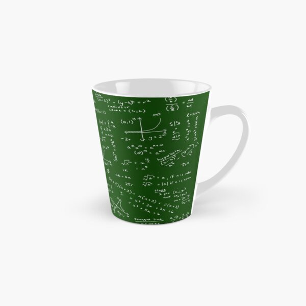 Algebra Math Sheet Tall Mug