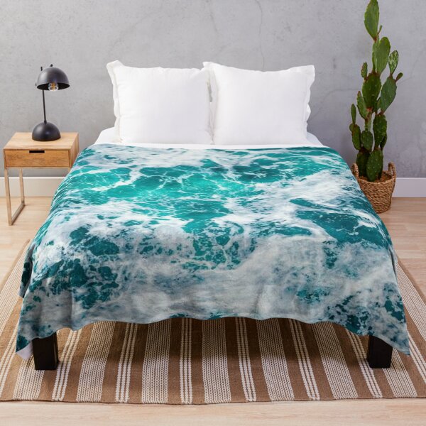 Item preview, Cool blue ocean waves designed and sold by Bodda01.