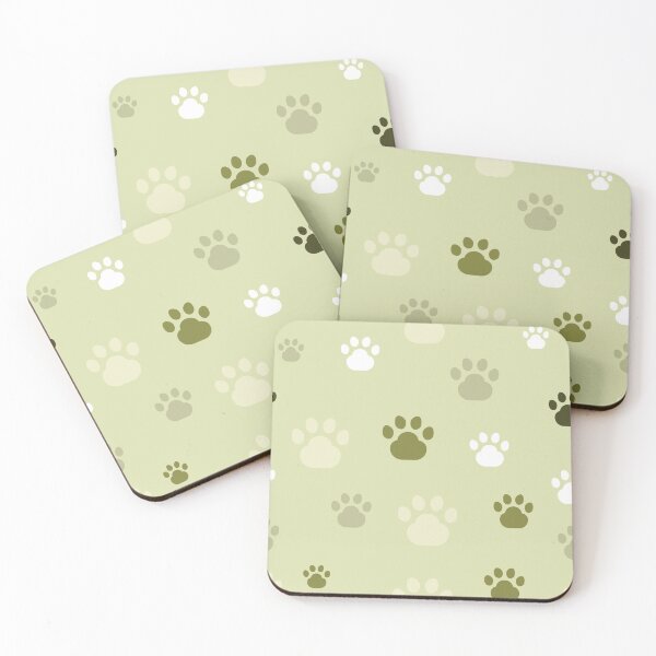Item preview, Cat or dog footprint Seamless pattern designed and sold by Illutino.