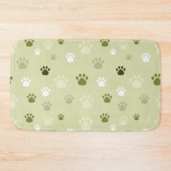 Item preview, Cat or dog footprint Seamless pattern designed and sold by Illutino.