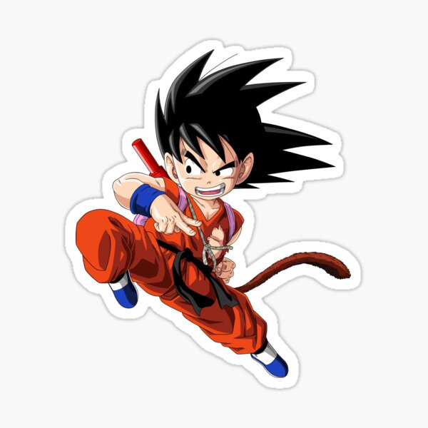 Kid Goku Sticker for Sale by sarakh95