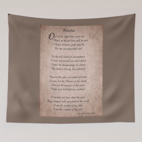 Item preview, Invictus designed and sold by Leslie Montgomery Art.