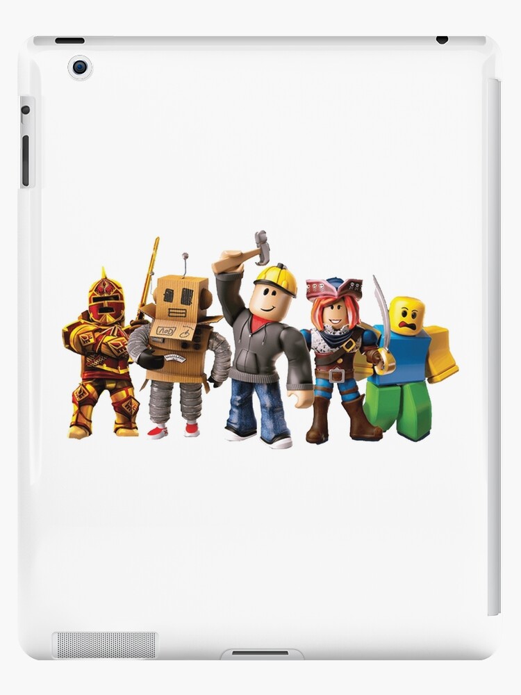 Roblox Game Characters Ipad Case Skin By Affwebmm Redbubble - good roblox games for ipad