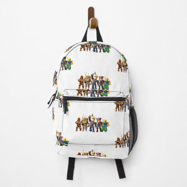Piggy Roblox Characters Backpacks Redbubble - roblox avatar games zipper rucksack school backpack book bag