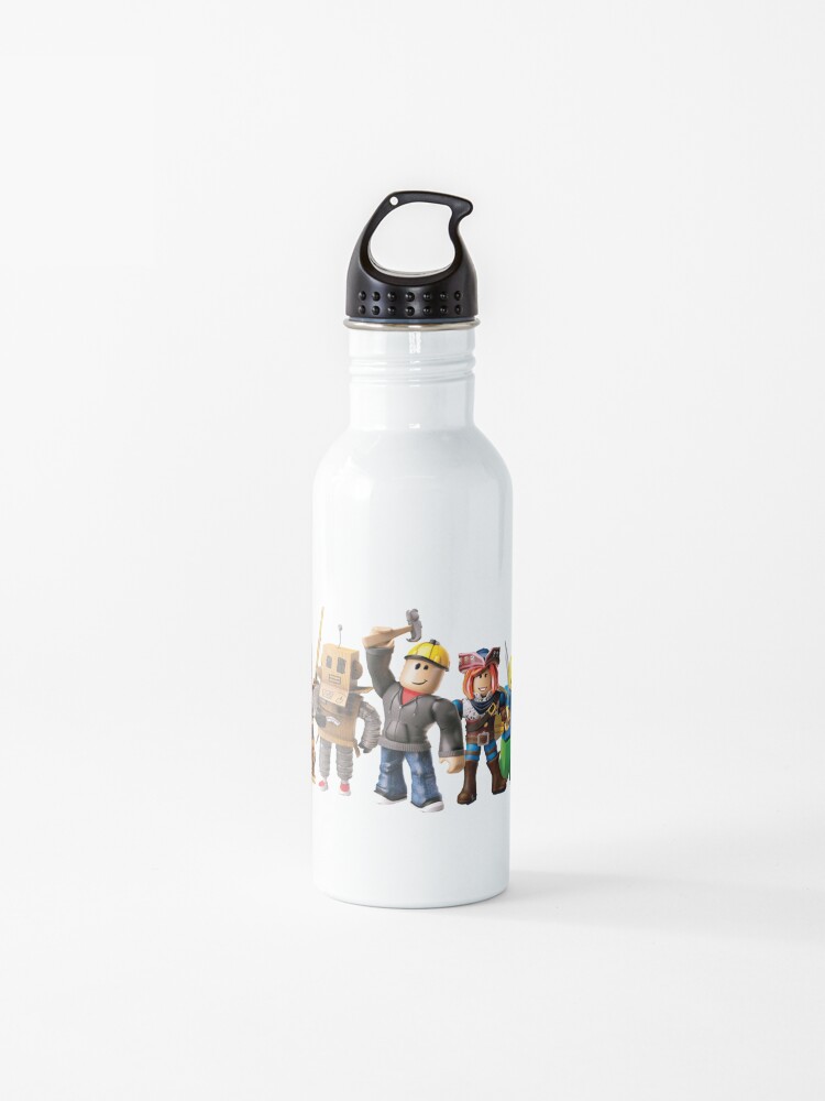 Roblox Game Characters Water Bottle By Affwebmm Redbubble - roblox american airlines leaked