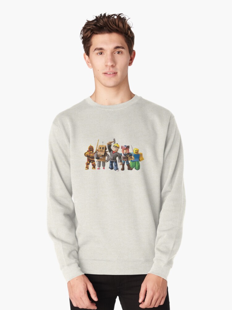Roblox Game Characters Pullover Sweatshirt By Affwebmm Redbubble - roblox games sweatshirts hoodies redbubble