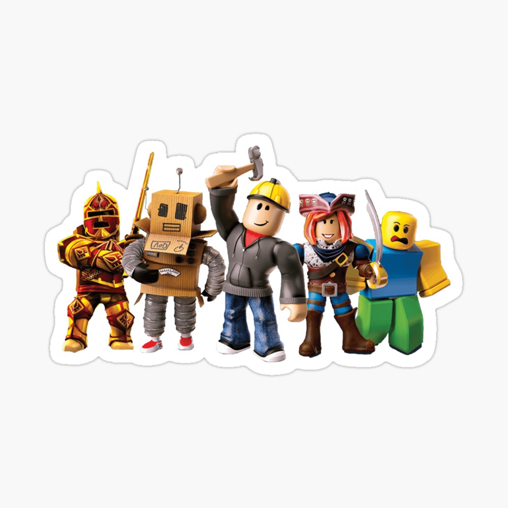 Roblox Game Characters Photographic Print By Affwebmm Redbubble - images of funnehs roblox character