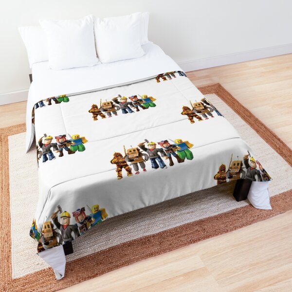 Roblox Characters Comforters Redbubble - roblox character duvet covers redbubble